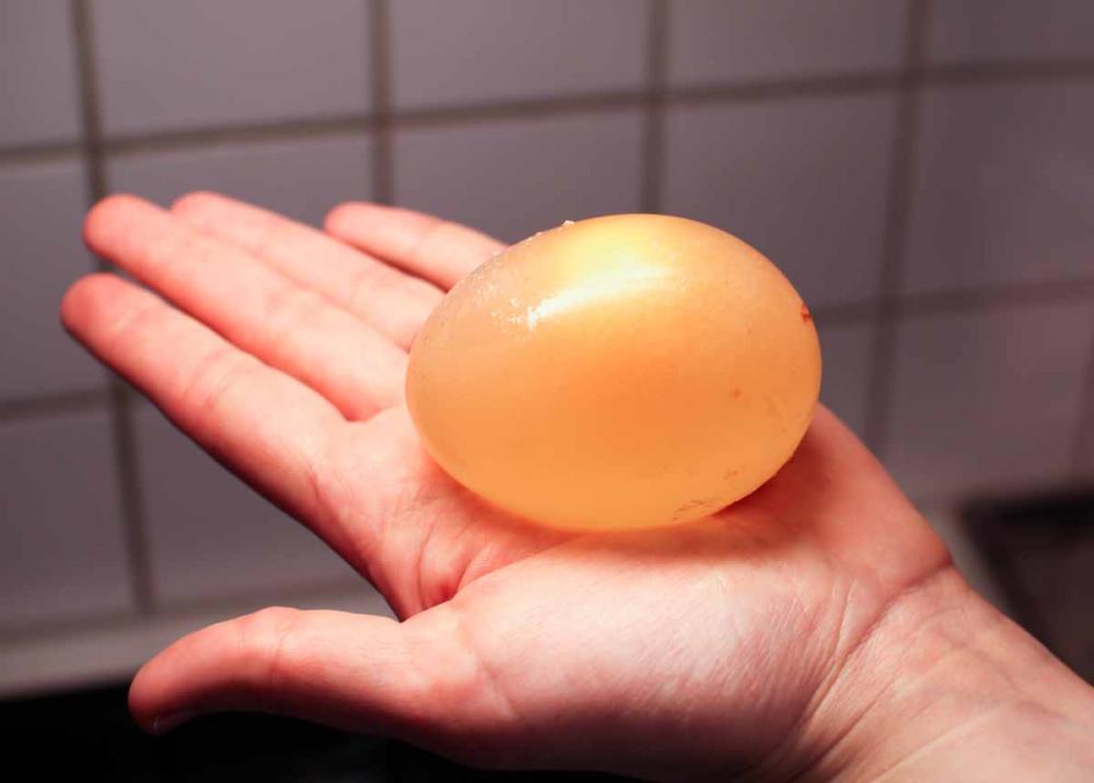 skallöst ägg
