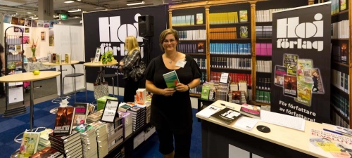 Kristina Svensson på bokmässan Kristina Svensson på bokmässan