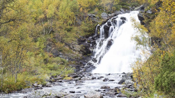 Anderssjöåfallet, Härjedalen