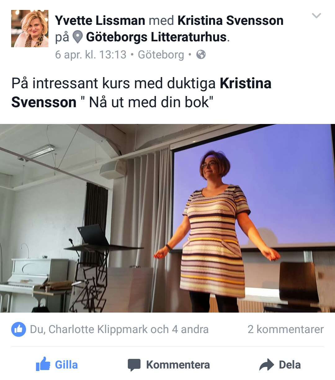 Kristina Svensson kurs foto Yvette Lissman