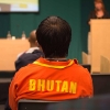 Tashi var enda deltagare från Bhutan