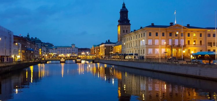 Månadens bild: Tyska kyrkan vid vallgraven i Göteborg