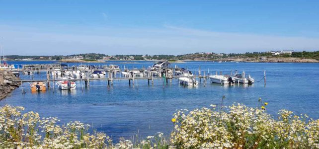 Månadens bild: småbåtshamn i Halland Månadens bild: småbåtshamn i Halland