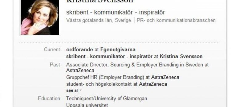 Dags för en svensk profil på LinkedIn