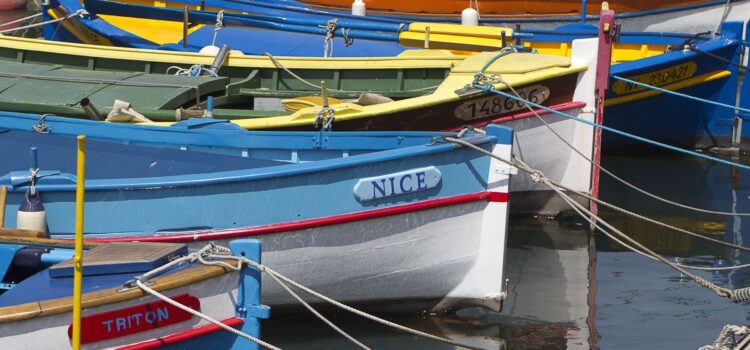 Månadens bild: träbåtar i Nice
